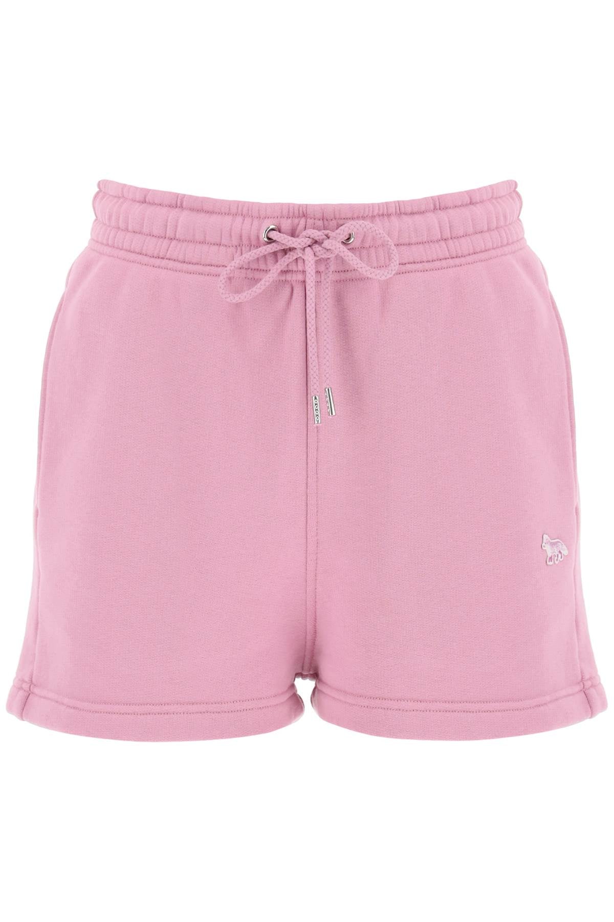 "baby Fox Sports Shorts With Patch Design  - Pink