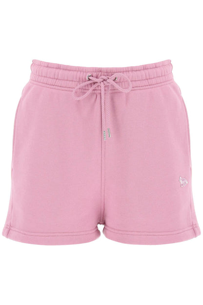 "baby Fox Sports Shorts With Patch Design  - Pink