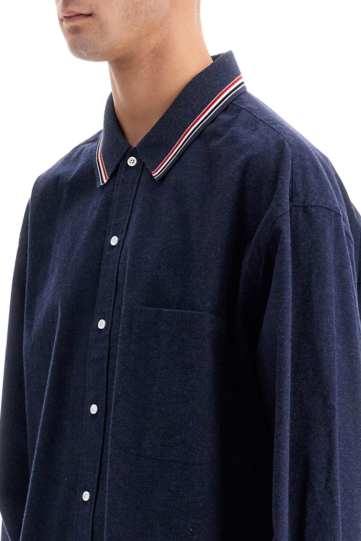 'oversized Flannel  - Blue