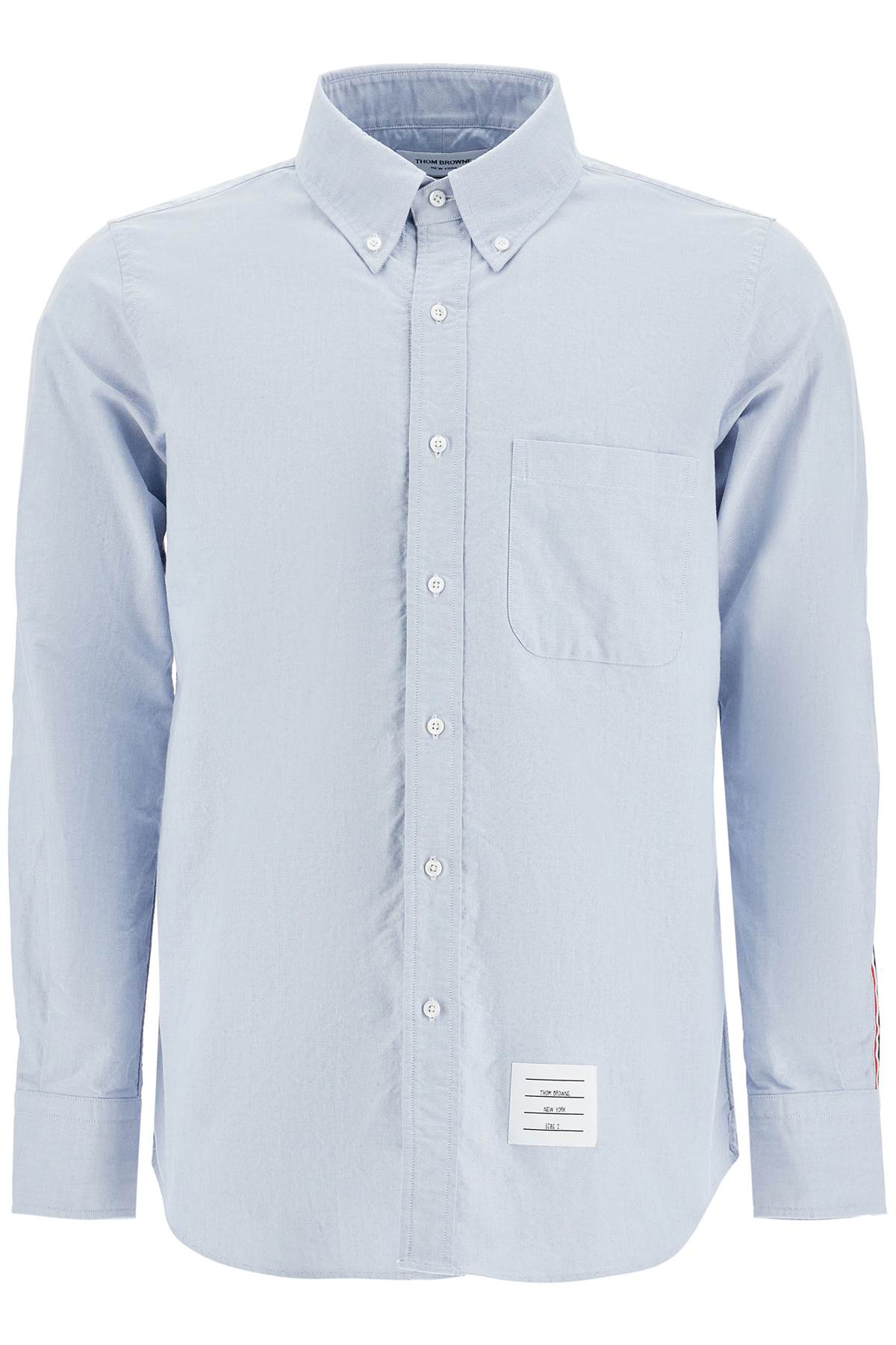 "oxford Signature Striped Shirt In  - Light Blue