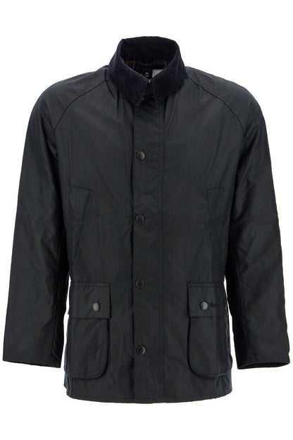 Ashby Waxed Jacket  - Black