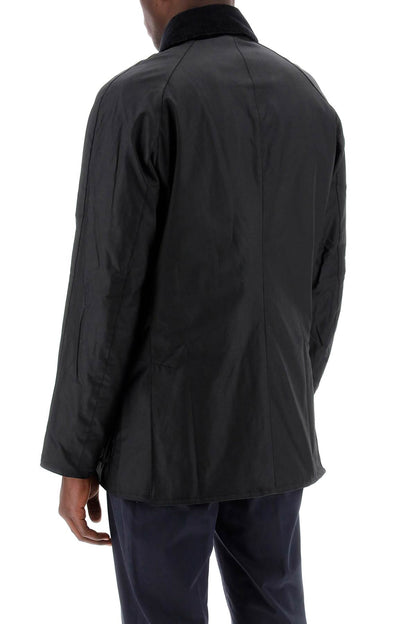 Ashby Waxed Jacket  - Black