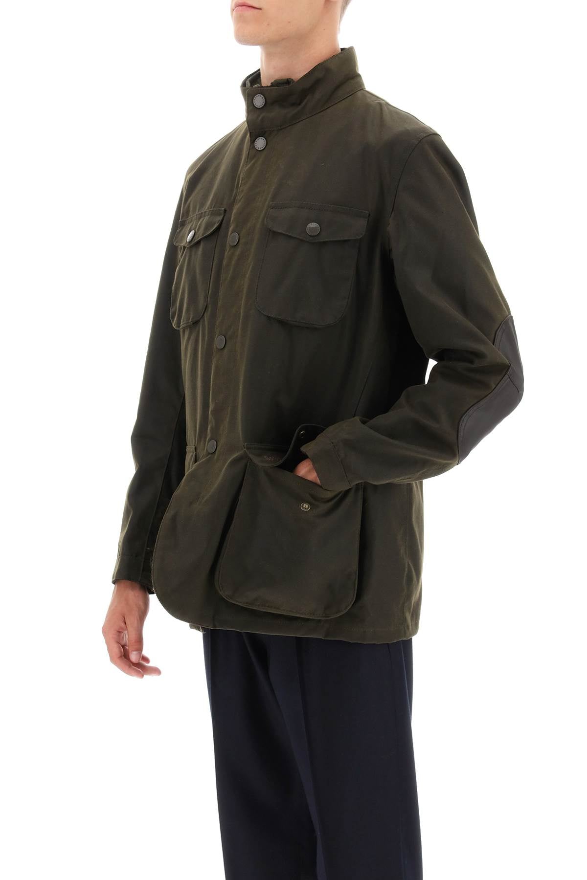 Ogston Waxed Jacket  - Khaki