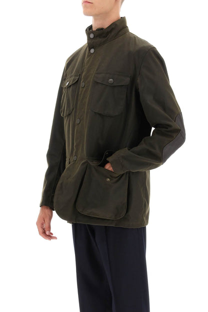 Ogston Waxed Jacket  - Khaki