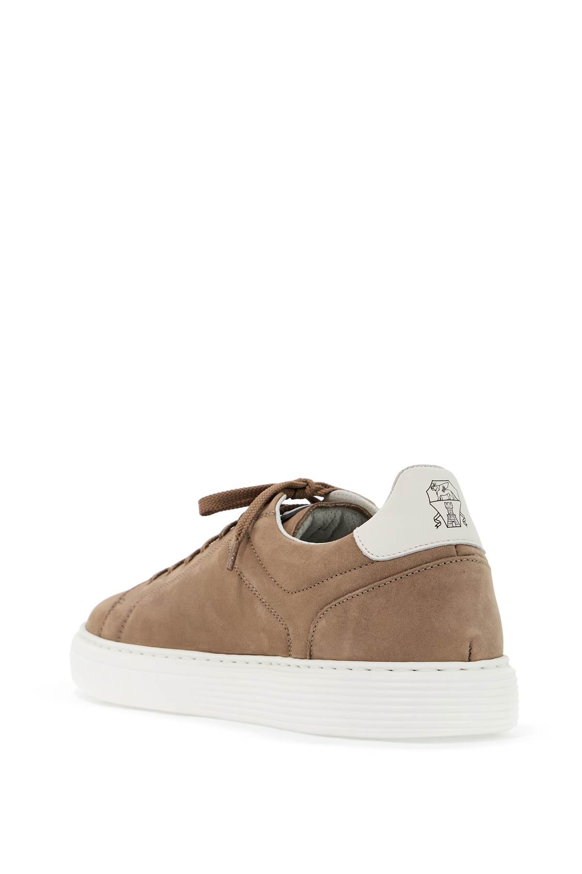 Nubuck Sneakers  - Beige