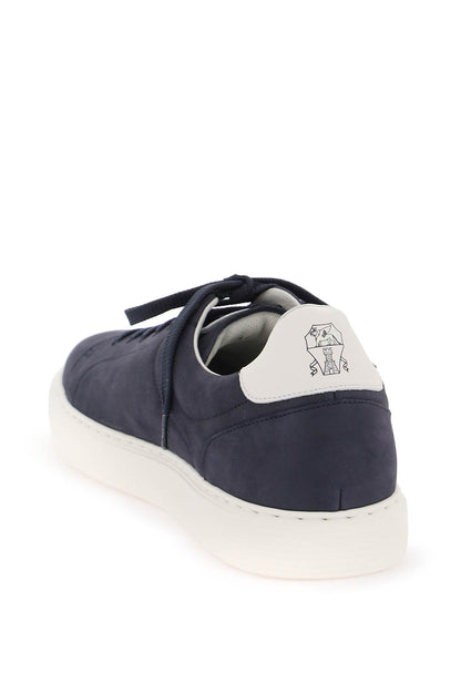 Nubuck Sneakers  - Blue