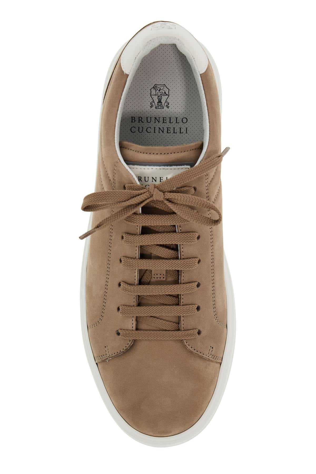 Nubuck Sneakers  - Beige