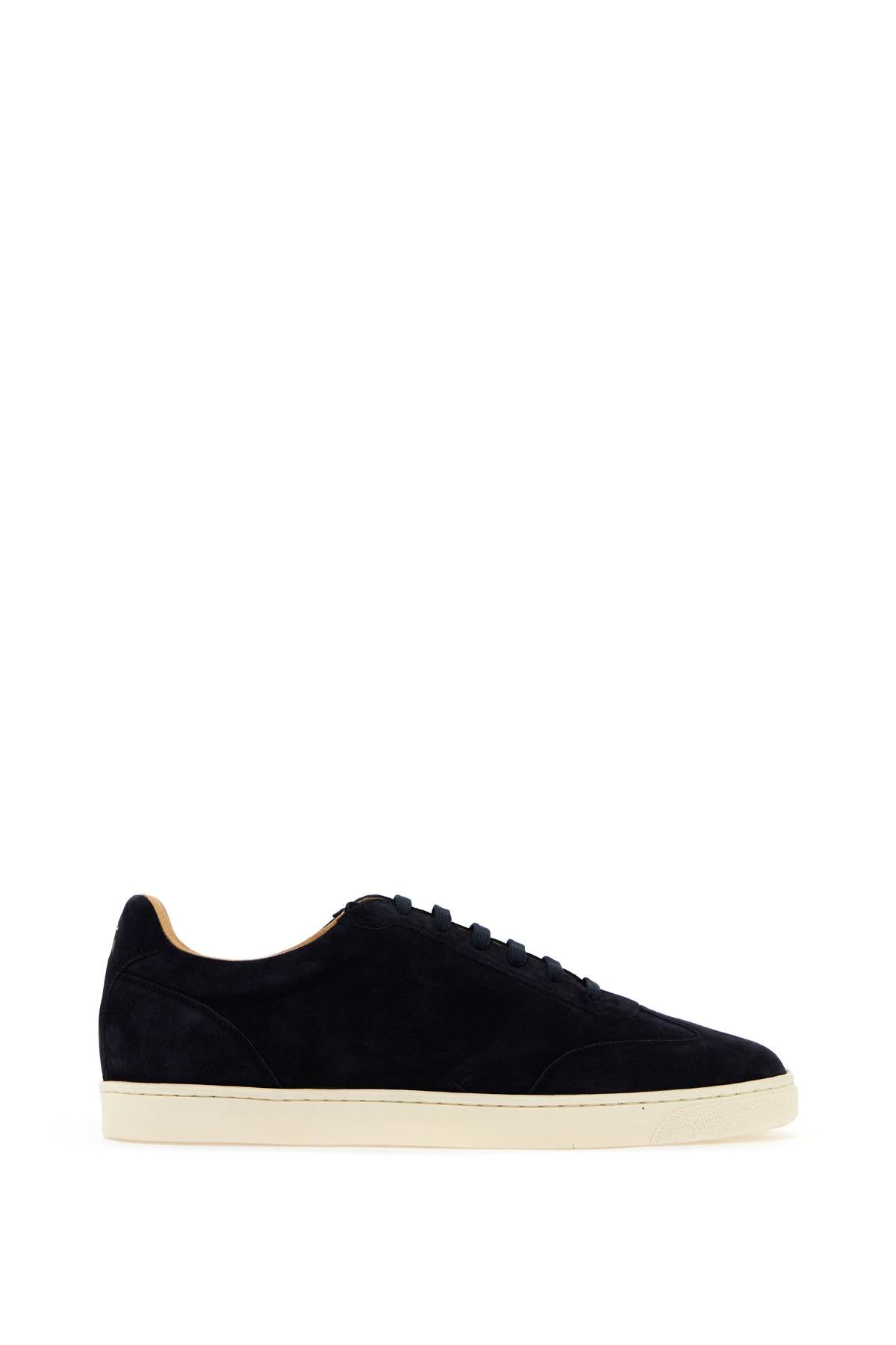 Suede Sneakers In Six  - Blue