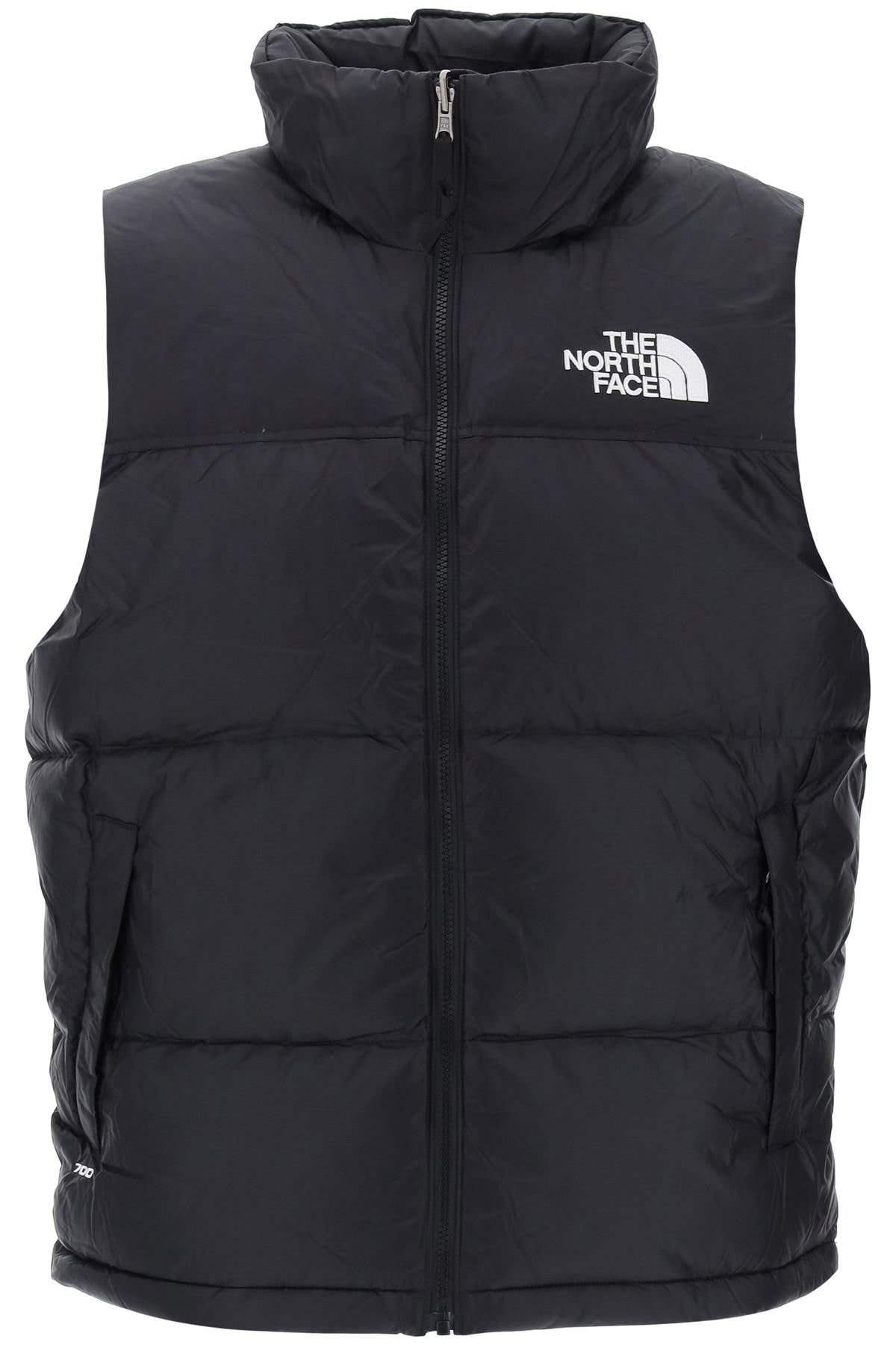 1996 Retro Nuptse Puffer Vest  - Black