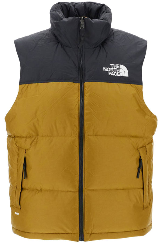 1996 Retro Nuptse Puffer Vest  - Khaki