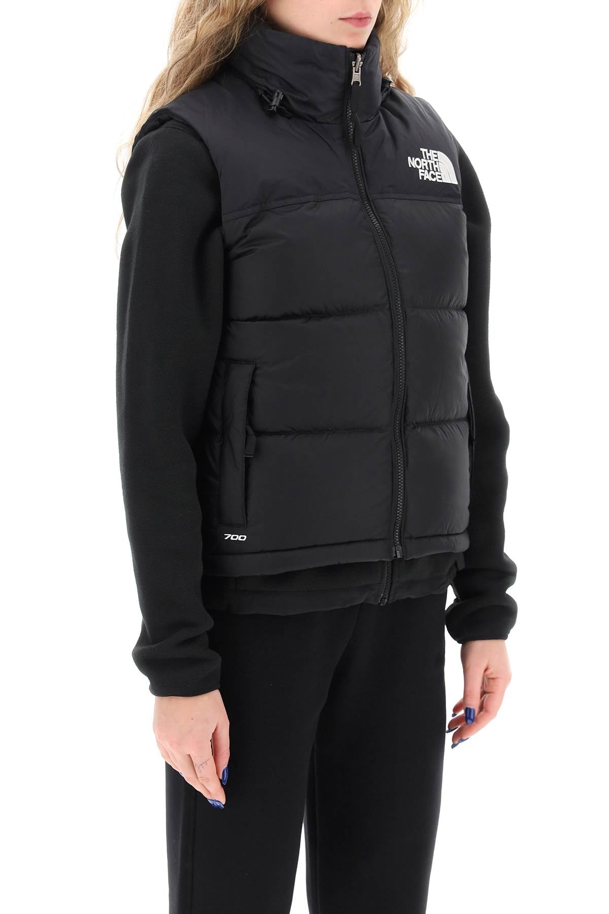 1996 Retro Nuptse Vest  - Black