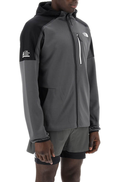 Mountain Athletics Hooded Sweatshirt With  - Grey