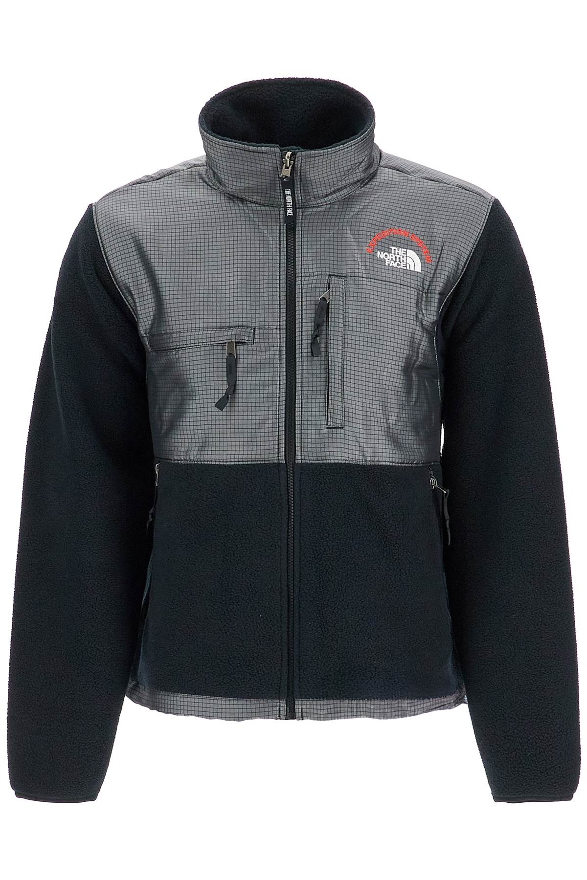 Retro Denali Fleece Sports Jacket.  - Black