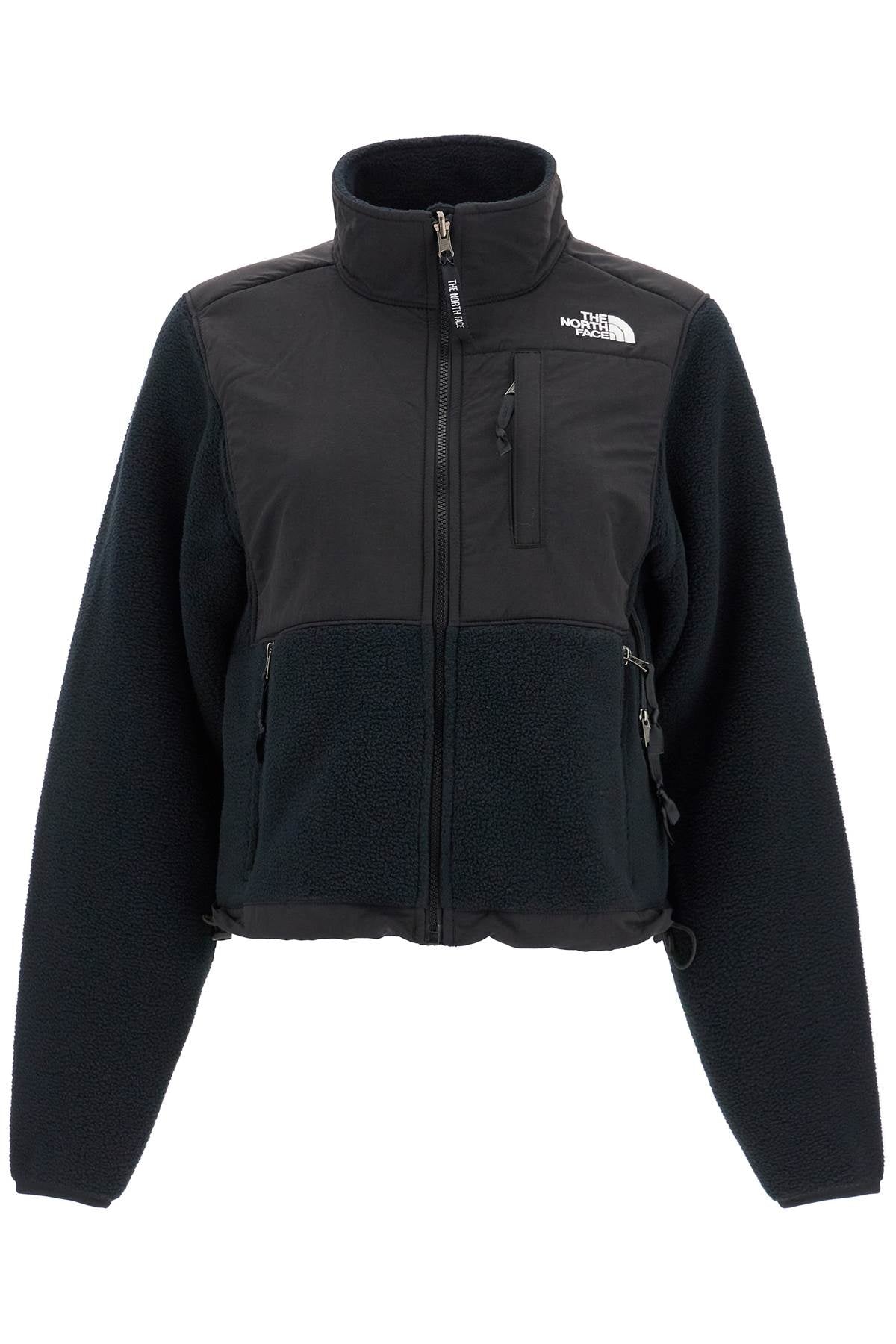 Retro Denali Fleece Sports Jacket.  - Black