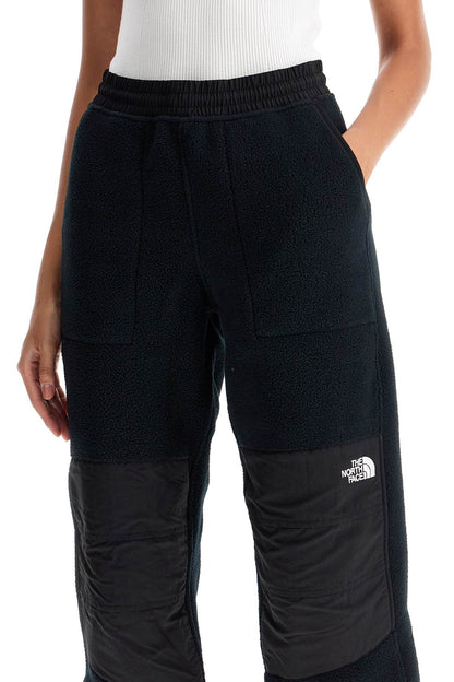 Retro Denali Fleece Sports Pants.  - Black