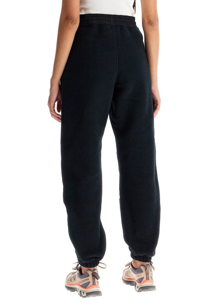 Retro Denali Fleece Sports Pants.  - Black