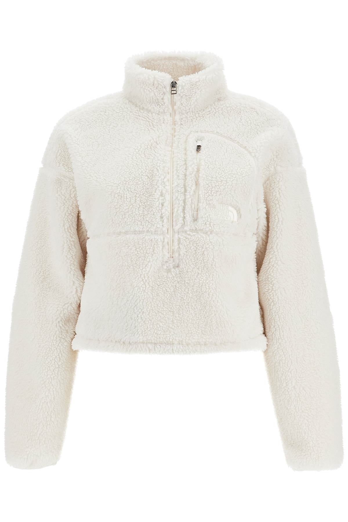 Extreme Pile Boxy Sweat  - White