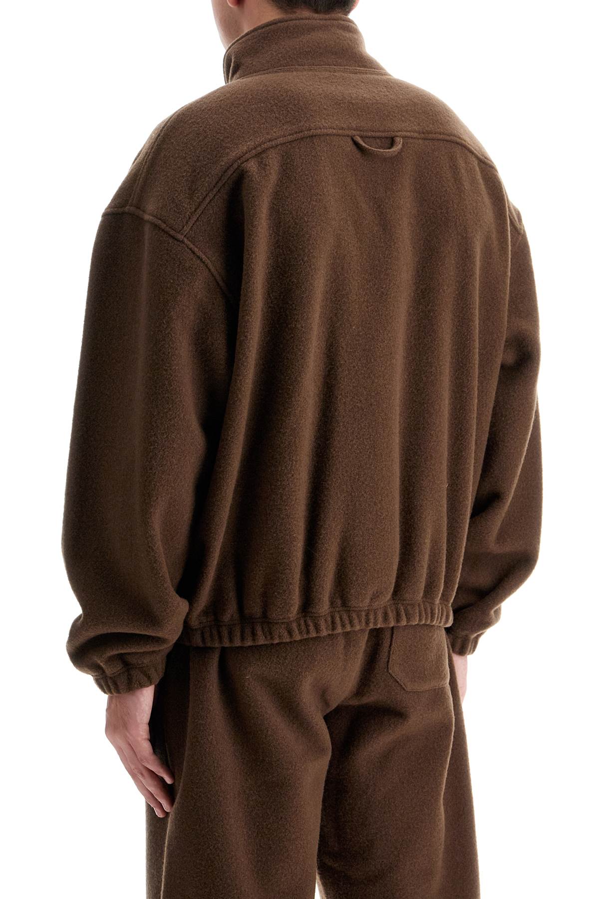 Fleece Sweatshirt  - Brown