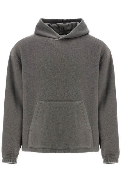 Hooded Fleece Sweatshirt  - Grey