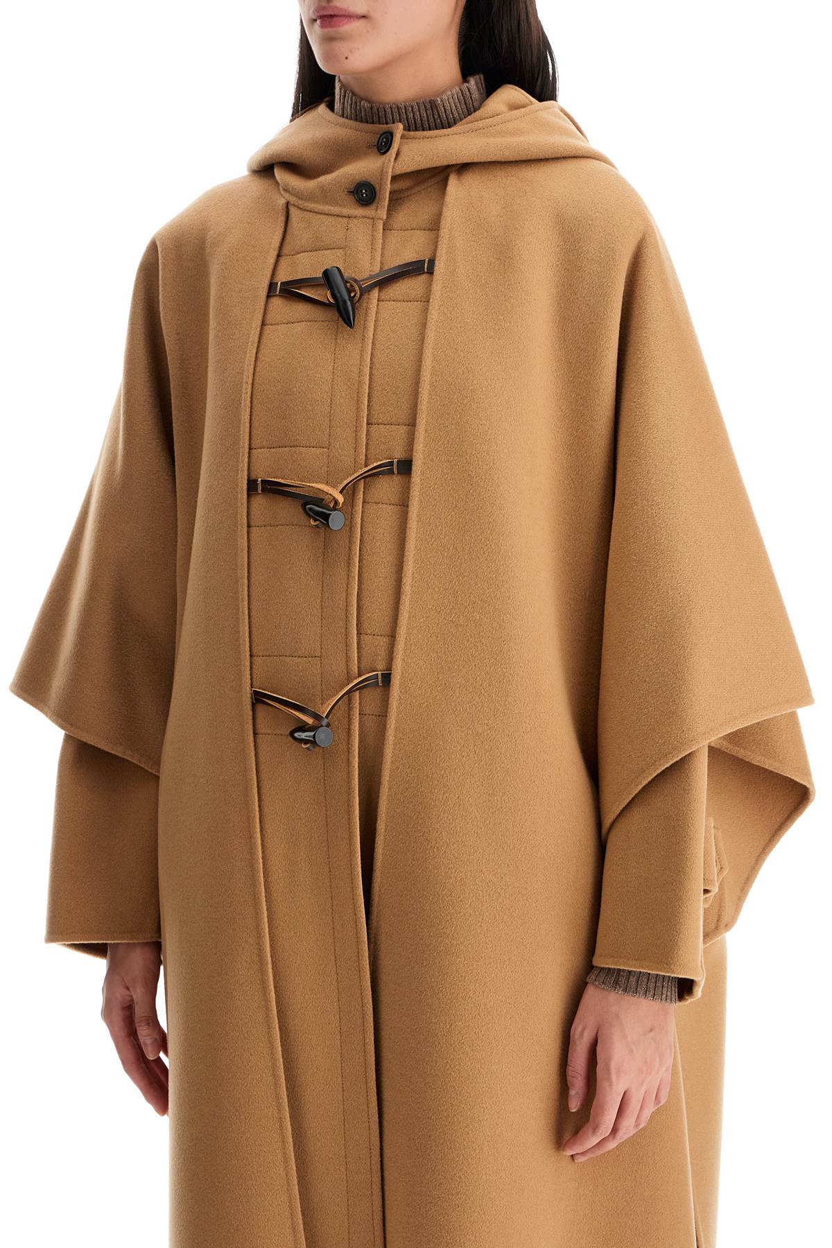 'nico' Cape Coat  - Beige