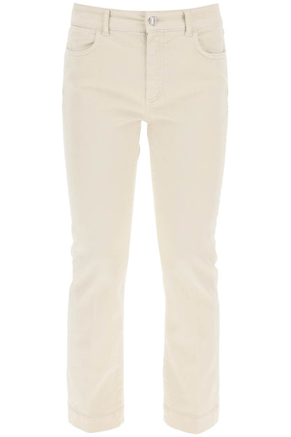 Cotton Stretch Jeans  - Neutro