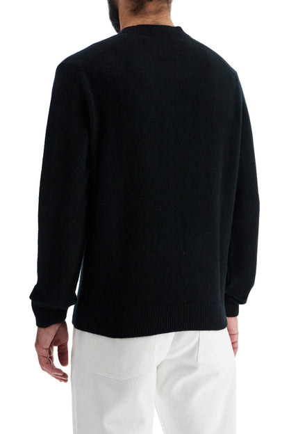 Bold Fox Head Wool Sweater  - Black