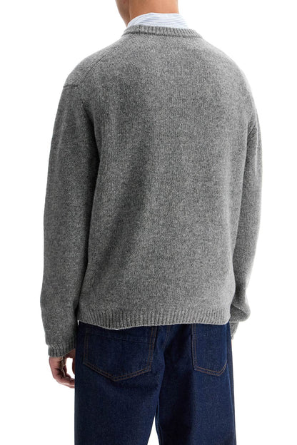 Sweater In Wool  - Grey