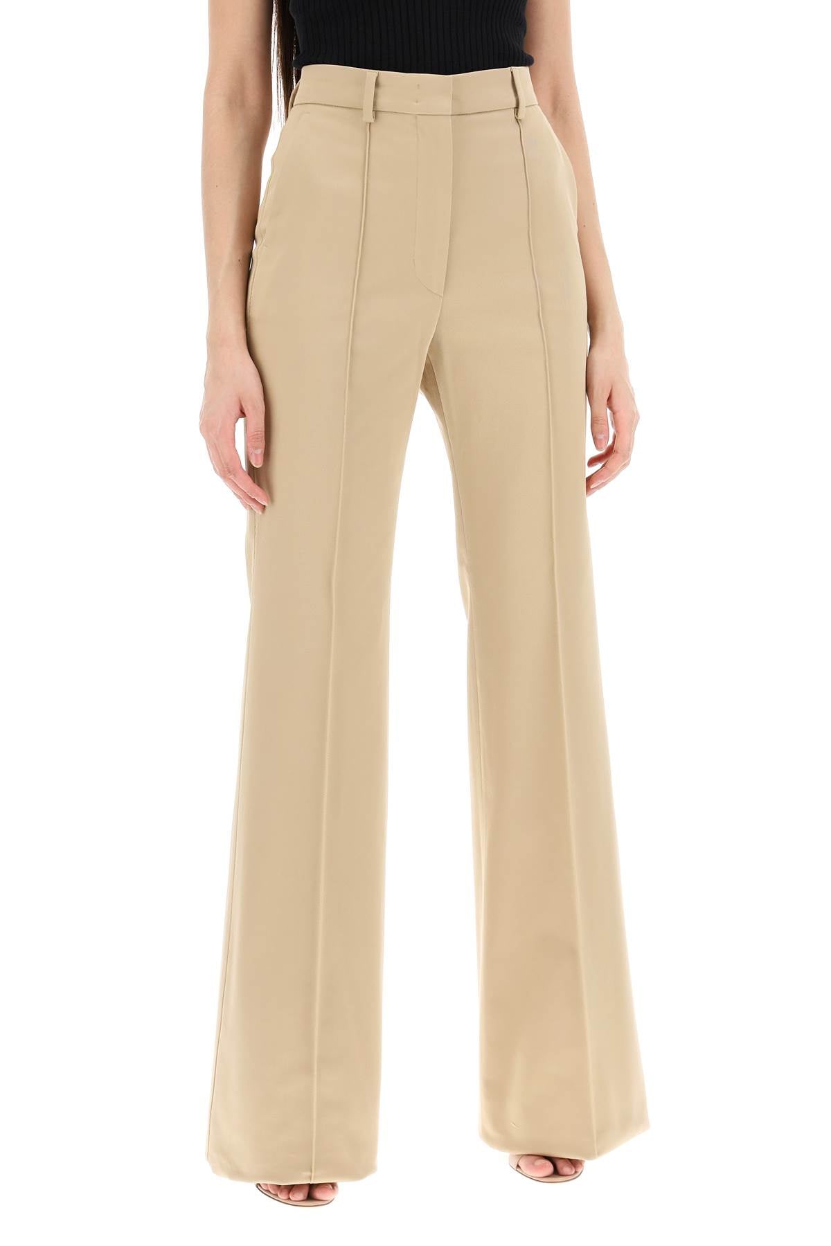 Flared Pants From Nor  - Beige