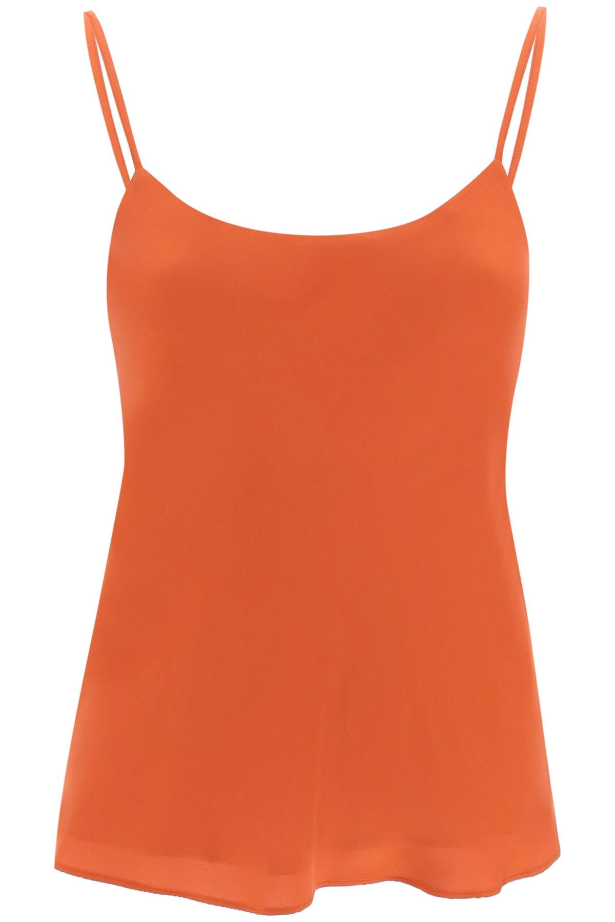 'oboli' Silk Top  - Orange