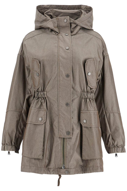 Convertible Midi Parka 'ol  - Green