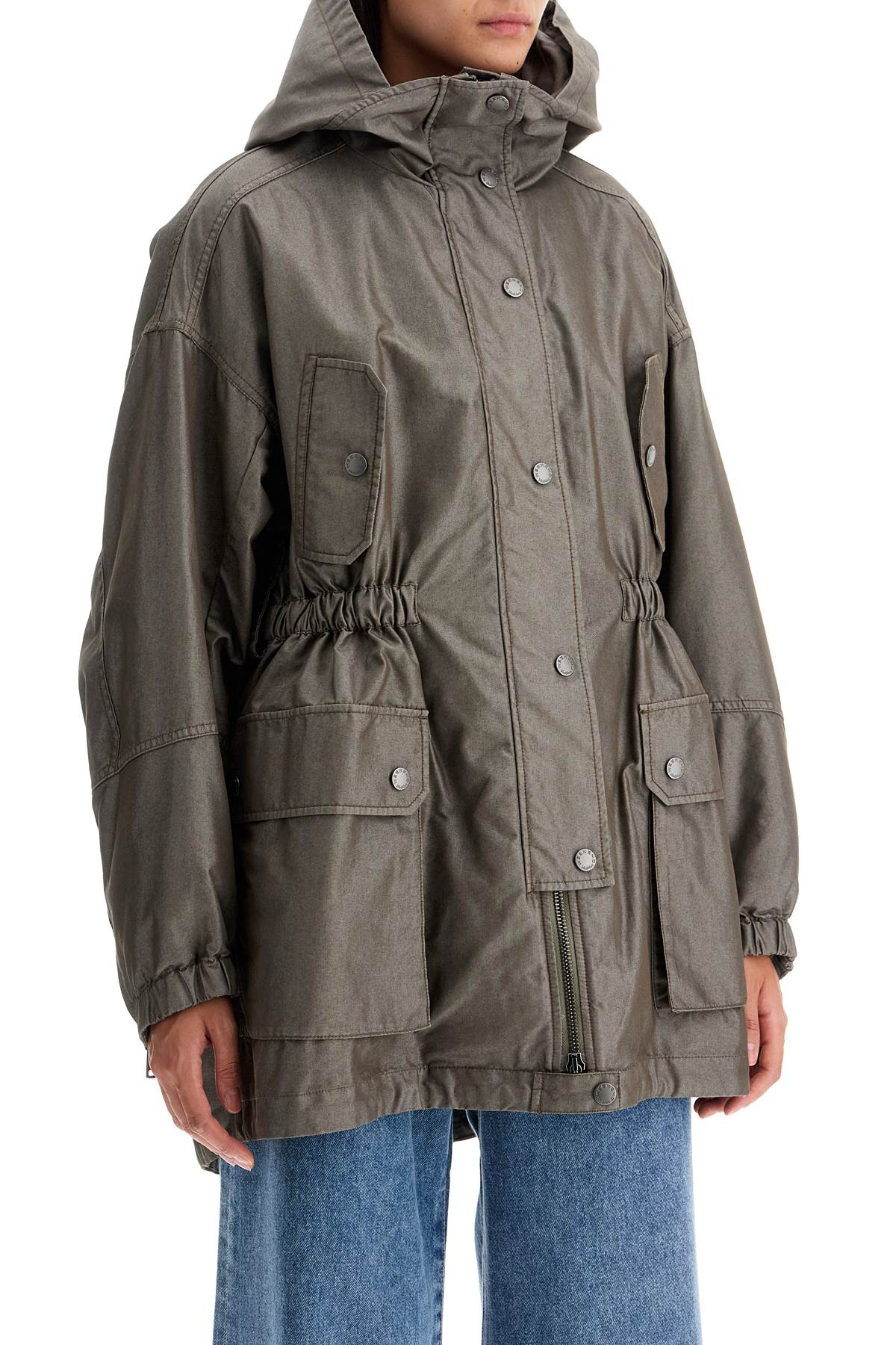 Convertible Midi Parka 'ol  - Green