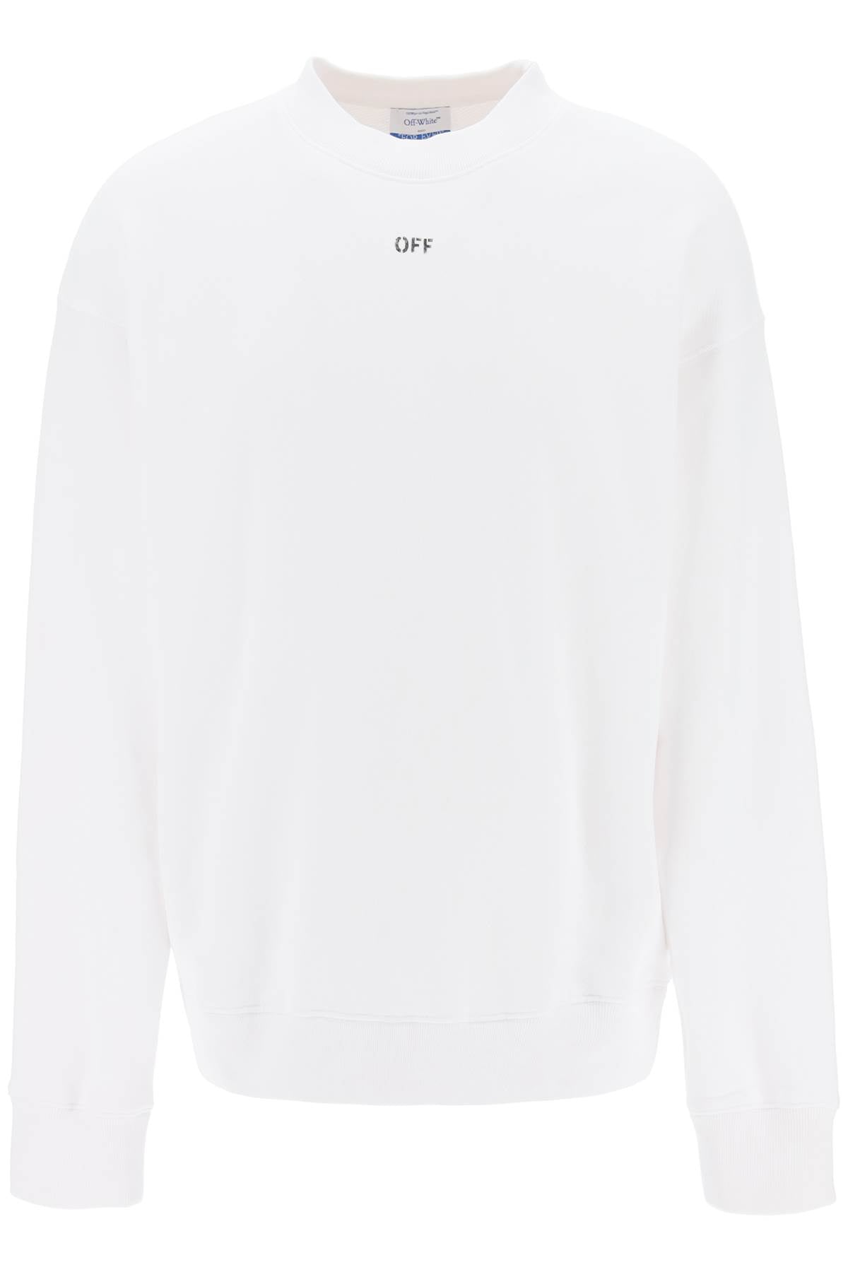 Skate Sweatshirt With Off Logo  - White