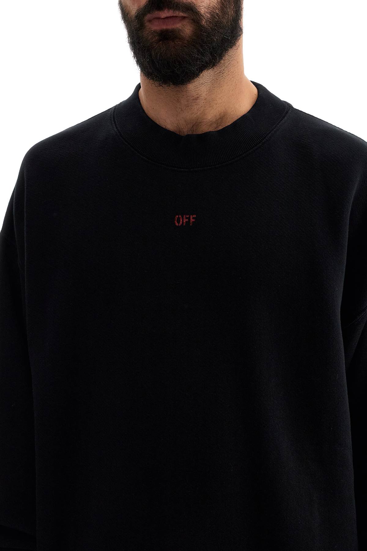 Oversized Crewneck  - Black