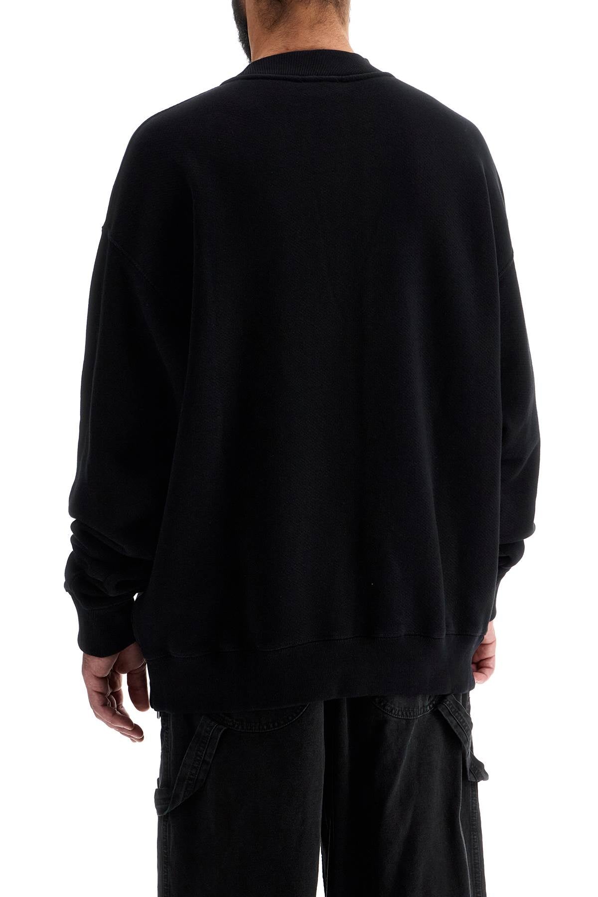 Oversized Crewneck  - Black