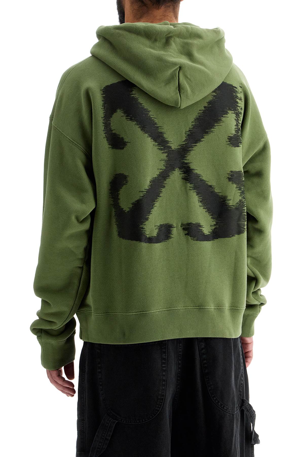 Windy Arrow Hoodie  - Green