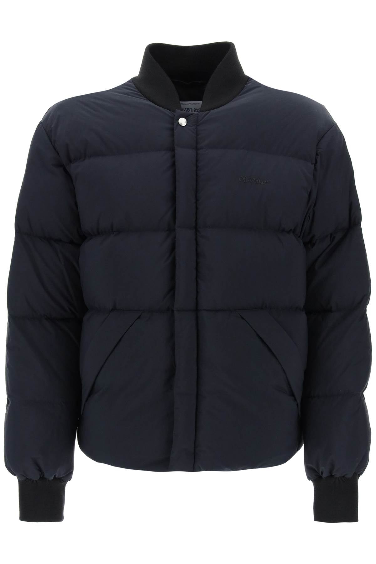 Arrow Short Puffer Jacket  - Nero