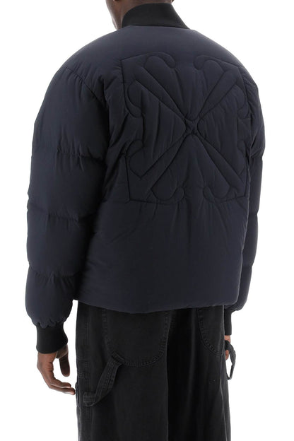 Arrow Short Puffer Jacket  - Nero