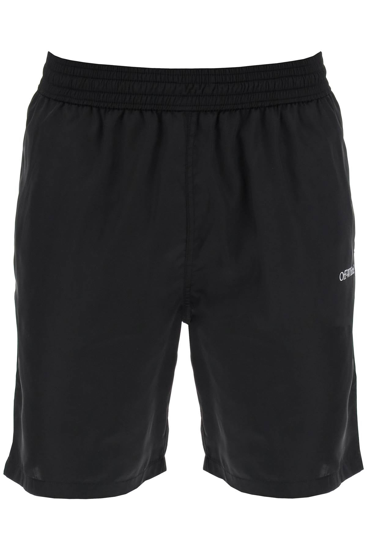 Surfer Sea Bermuda Shorts  - Black