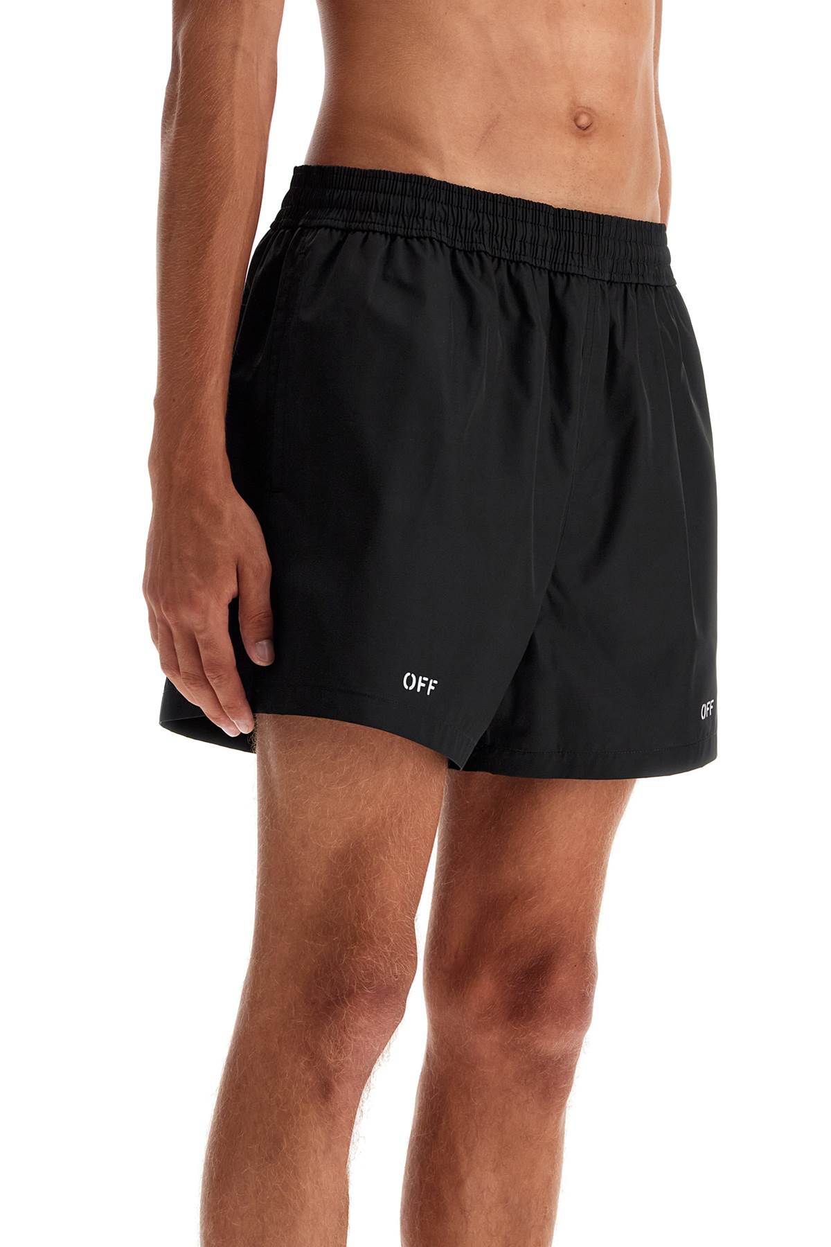 Surfer Sea Bermuda Shorts  - Black