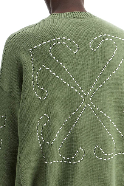 Cotton Pullover  - Green