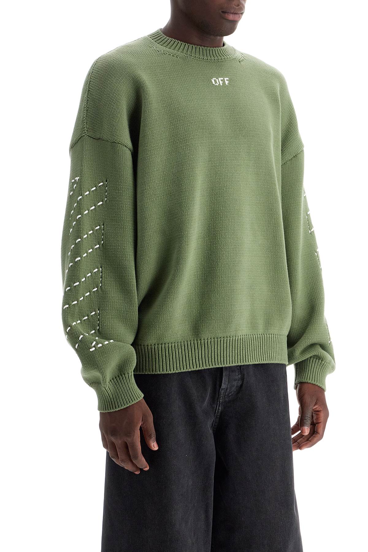 Cotton Pullover  - Green