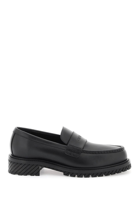 Leather Loafers For  - Black