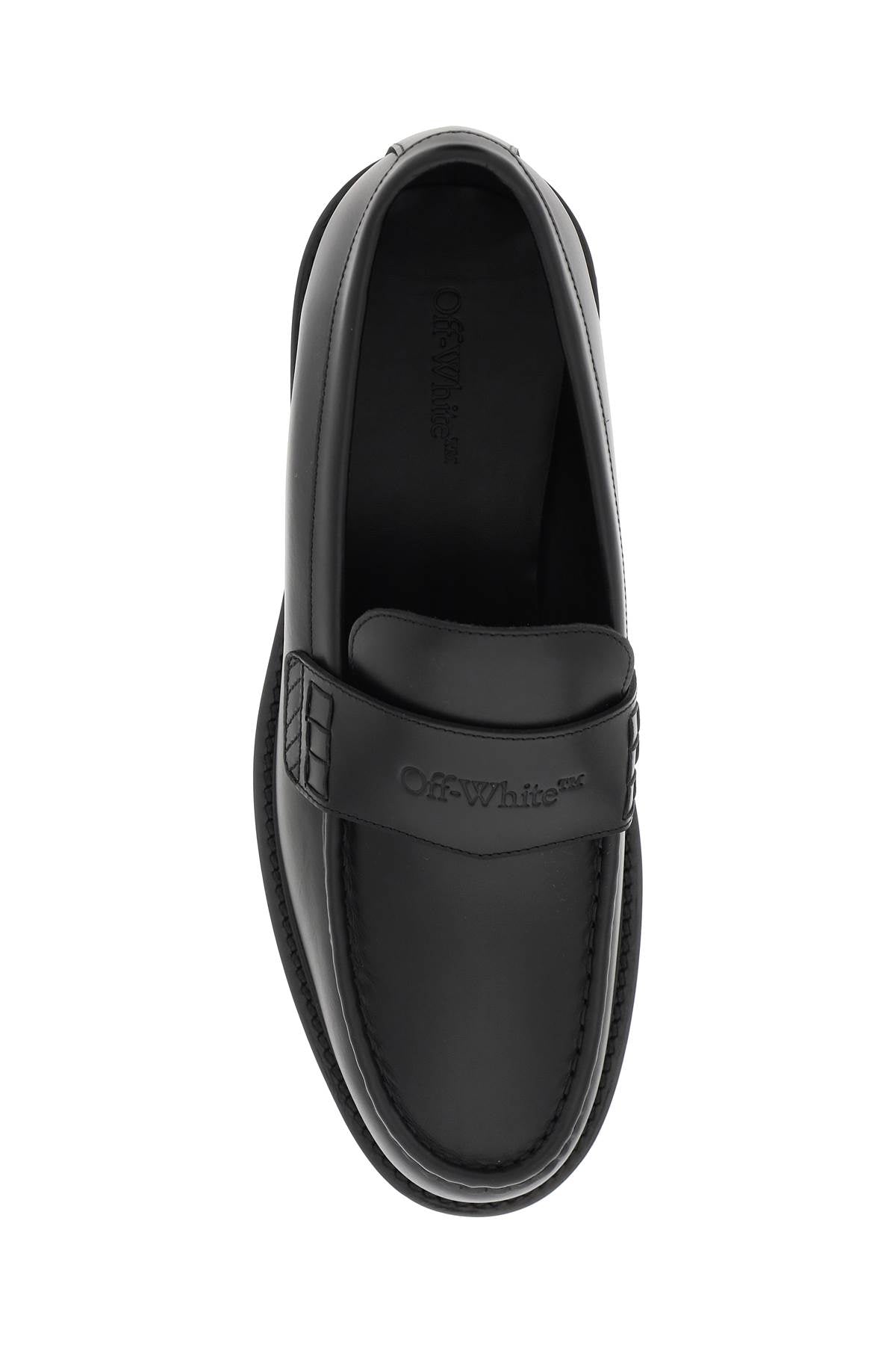 Leather Loafers For  - Black