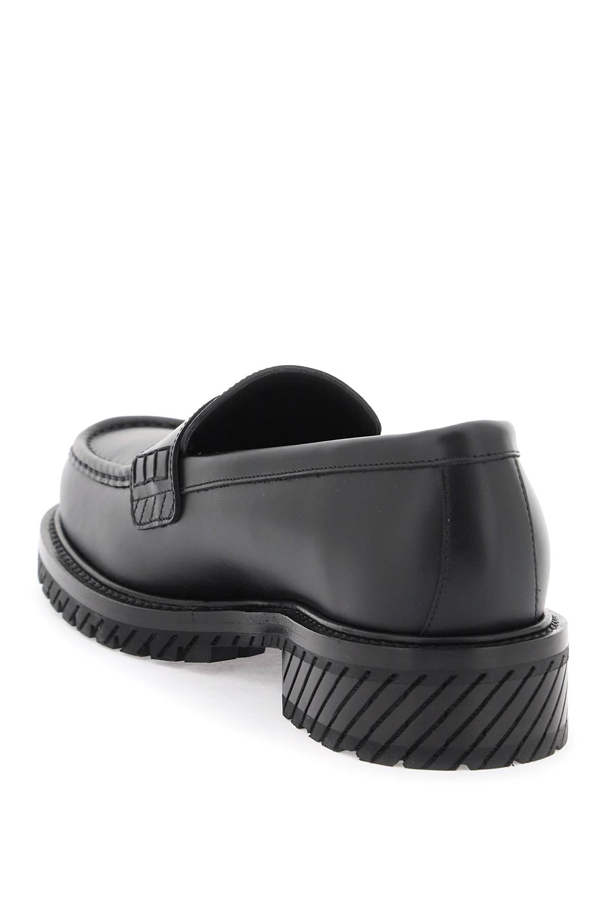 Leather Loafers For  - Black