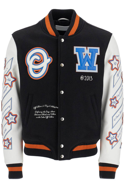 Bomber Varsity Wizard  - Black