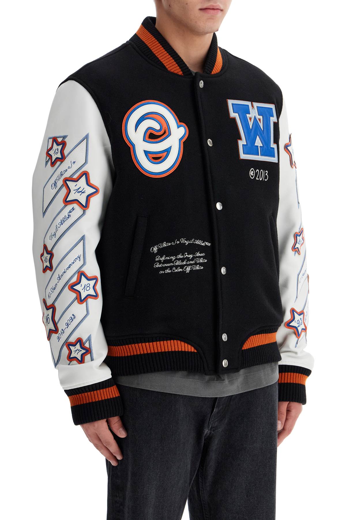 Bomber Varsity Wizard  - Black