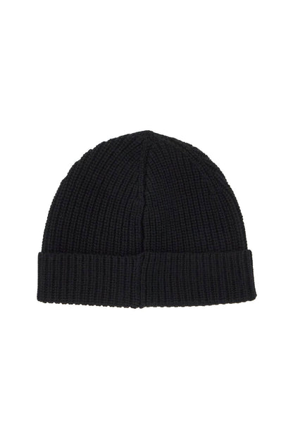 Woolen Beanie Hat  - Black