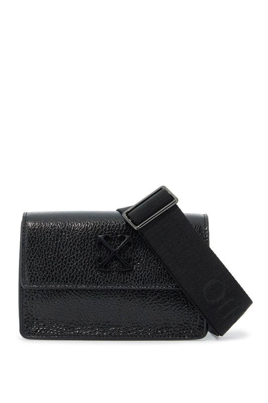 Soft Mini Jitney Shoulder Bag  - Black