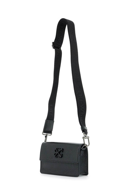 Soft Mini Jitney Shoulder Bag  - Black