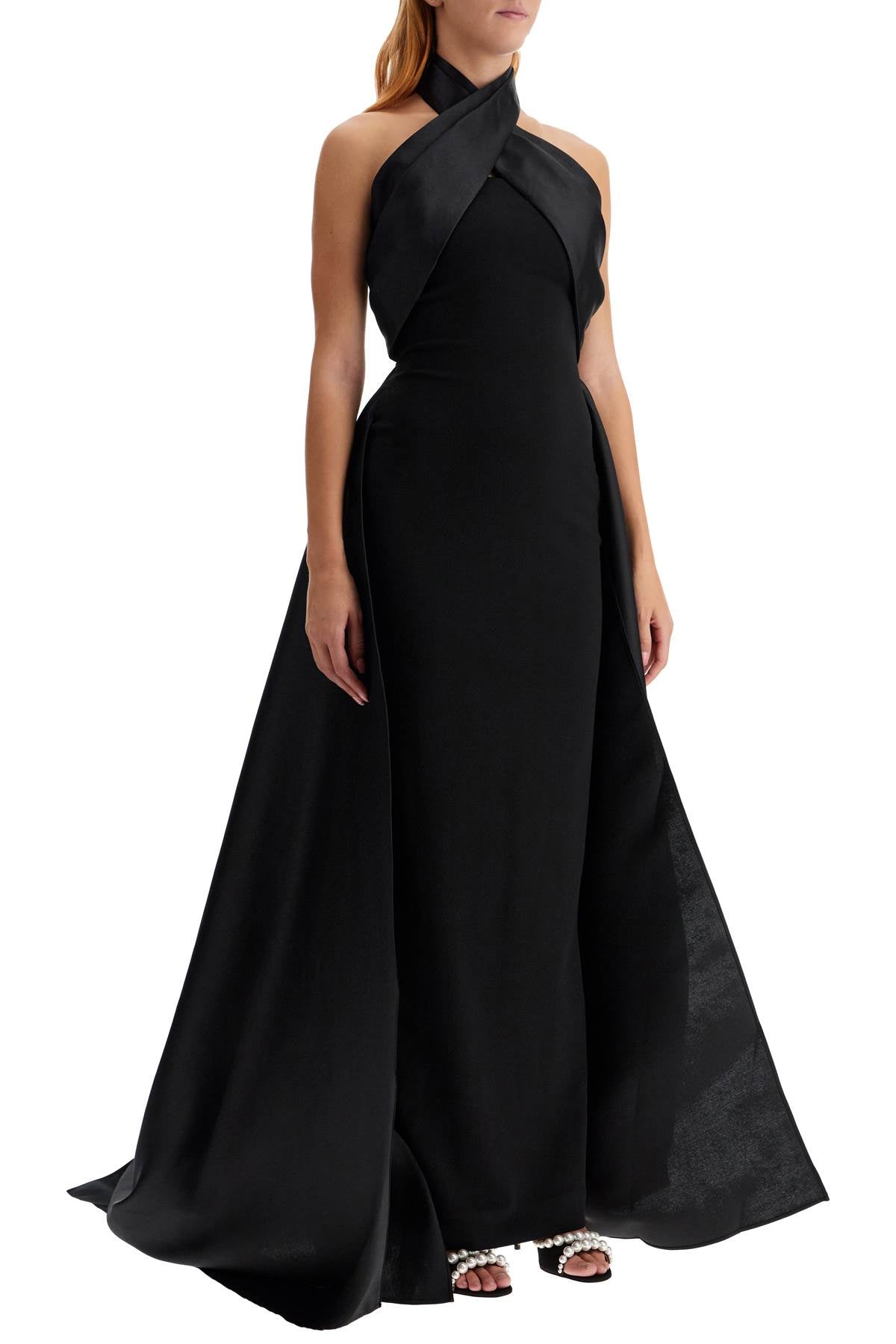 Long Rumi Dress  - Black